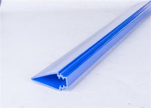 Quality Custom PVC Extruded Profiles Green Level Type For House Decoration wholesale