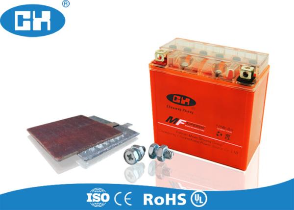 12 Volt Gel Cell Rechargeable Battery , Motorbike Gel Battery Corrosion