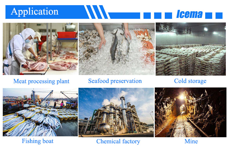 1T Automatic Ice Tube Maker Commercial Ice tube Machine for food shop