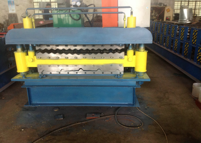 Galvanized Corrugated Roofing Sheet Roll Forming Machine Production Line