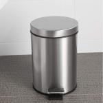 5L Outdoor Indoor Garbage Bin With Foot Pedal Foot Pedal ashbin With Lid