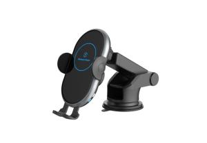 Quality QI Automatic Clamping Wireless Car Charger Mount 360 Degree Rotation 7.5W 5W 10w wholesale