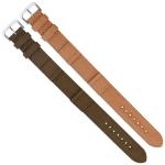 One piece Genuine Sailcloth Watch Strap , 20mm Canvas Strap solid color