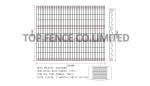 3D wire mesh fence panels