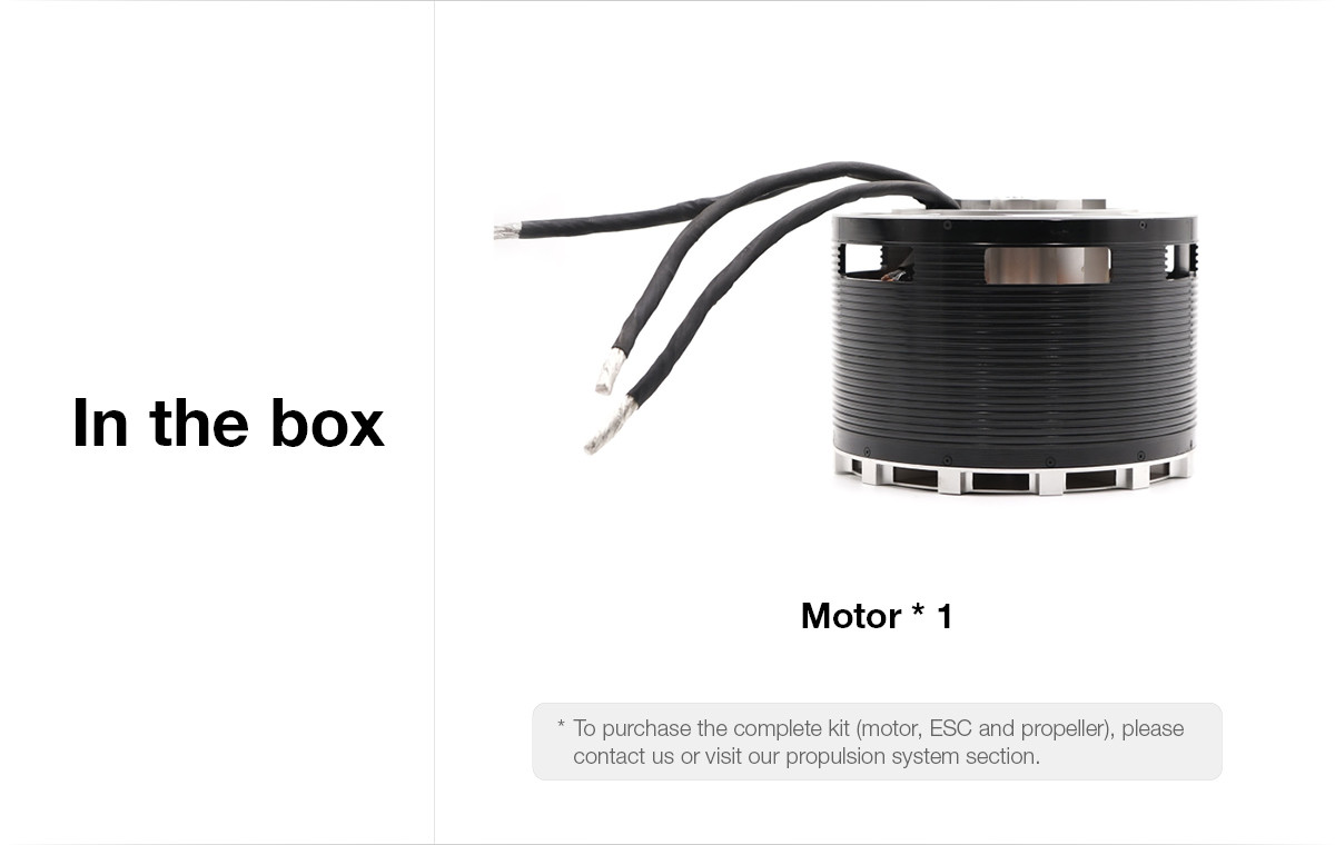240150 220KG Thrust BLDC Motor Robust Heavy Payload Drone Motor For Industrial Lifting