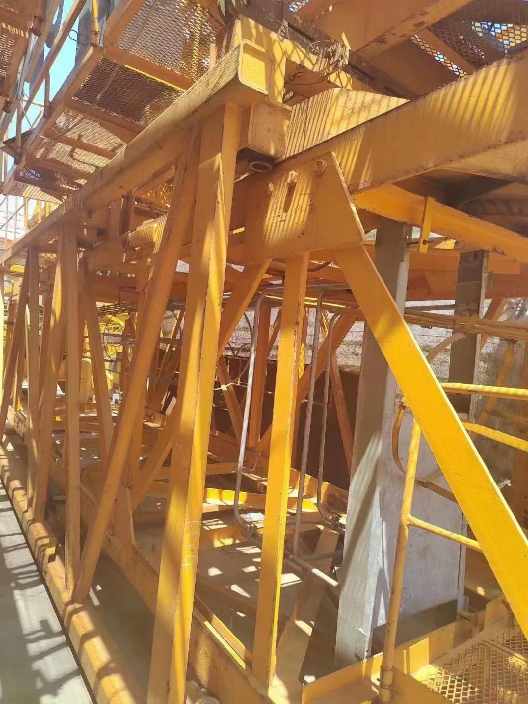 2021 Zoomlion Used Tower Crane W6515-8 with 23b Dismountable Section