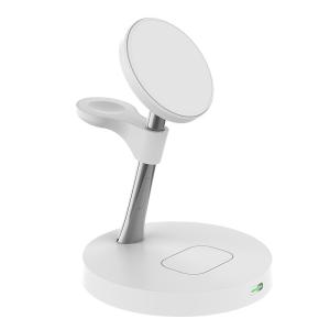 Quality 5 In 1 Magnetic Fast Wireless Charger For Phone Watches Earphone wholesale