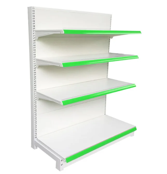 Convenience store gondola shelving cigarette shopping mall display shelf