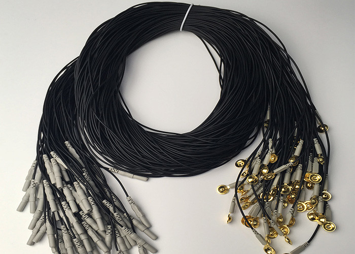EEG electrodes Sintered Silver Silver Chloride Electrodes With 12 Cables And Cord For Medical