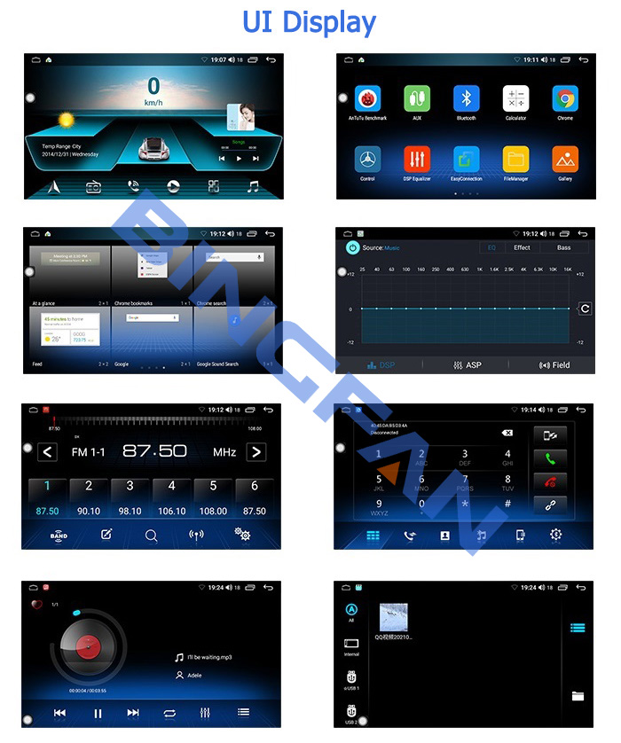 Quad Core Car Radio DVD Player