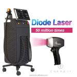 Commercial Diode Laser Hair Removal Machine 800W Titanium Hair Removal 755 808