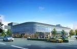 Shopping Mall Corner Arc Z Purlin Building Steel Frame