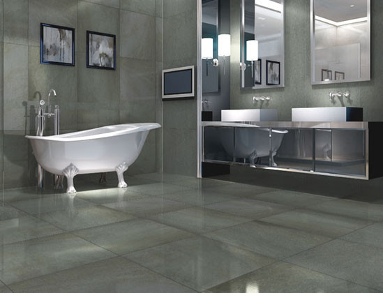 Cement Brick Glazed Porcelain Tile Acid Resistant Door Outdoor Floor Supply