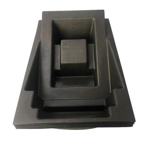 Quality Biodegradable Pulp Tray Packaging Sugarcane Material Wet Press wholesale