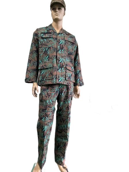 Cheap OEM ODM BDU Style Military Uniform Set For Congo Kinshasa Army for sale
