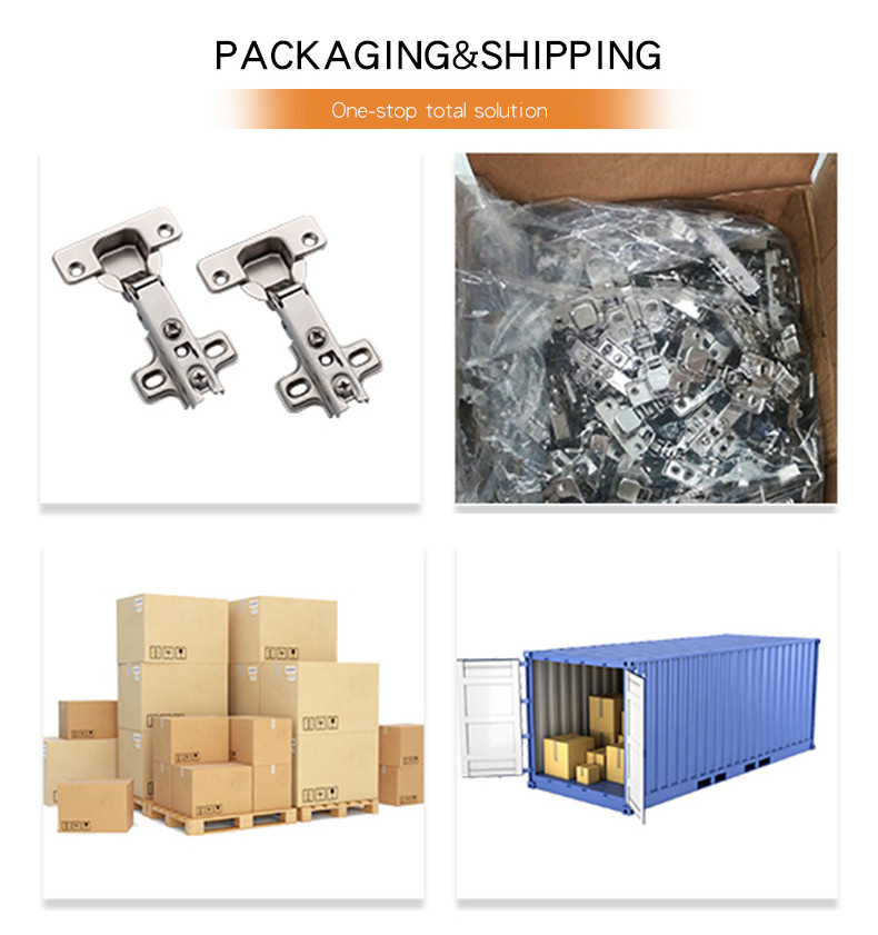 Kitchen Cabinet Metal Door Hinges 40mm Cup Vertical Opening Polished