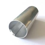 Seamless Aluminum Round Pipe Tube Heatsink Profile Aluminum Extruded Knurled