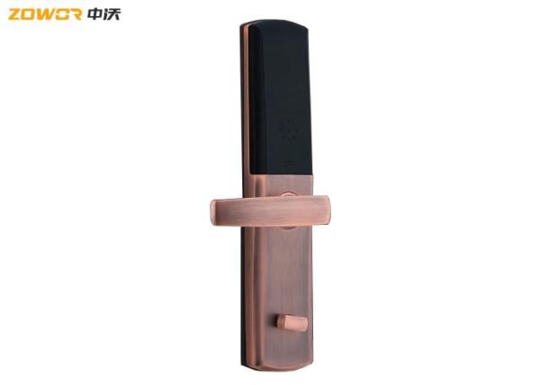 Cheap Anti Theft Push Pull W80mm Waterproof Smart Door Lock for sale