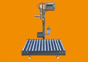 Quality 100W Weighing Filling Machine , Iron Semi Automatic Drum Filling Machine wholesale