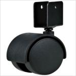 50mm nylon U furniture castor wheel