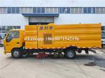 High Pressure Truck Mounted Road Sweeping Machine Vacuum Street Cleaning Truck