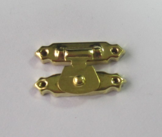 Zinc Alloy metal lock for cigar box