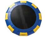 Yellow Inflatable Water Park Toys / Outdoor Inflatable Water Trampoline 5.2*5.2
