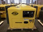 Weatherproof Soundless Silent Electric Generator Set Low Fuel Consumption