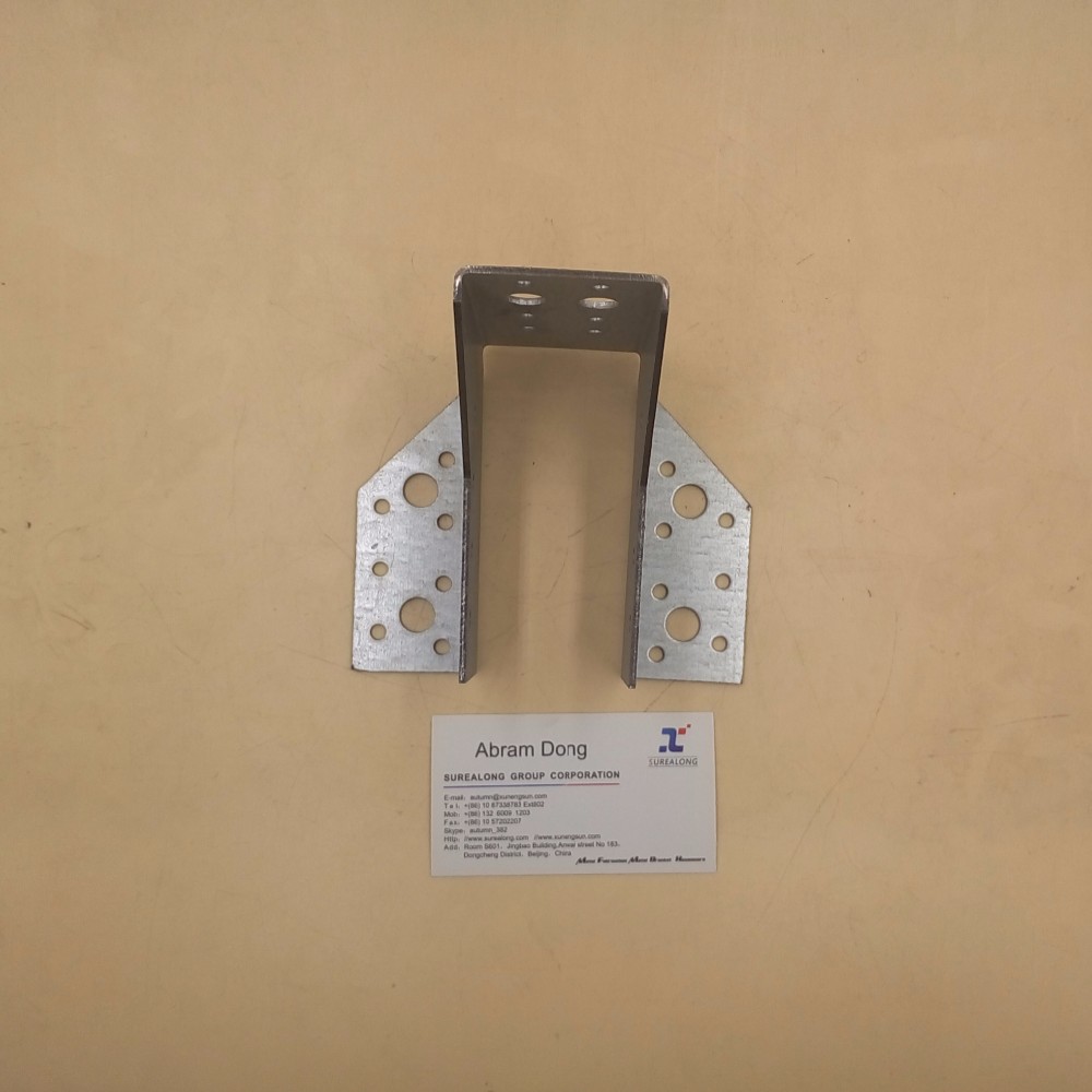 ISO9001 2008 Certified Galvanized Steel Joist Hangers For Wooden Connectors