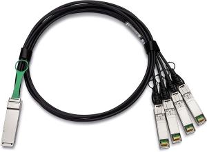 Quality 100GBASE AOC DAC Cable 4x25G SFP28 Passive Up To 5 Meters ROHS Compliant wholesale