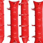 PVC Coated Inflatable Salvage Tubes Lifting Bag Enclosed Pillow Type Flotation