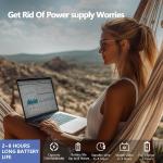N100 3.4Ghz Traditional Laptop Computers 15.6" IPS FHD Aluminum Body Windows11