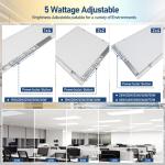 CCT Selectable Dimmable Eco LED Panel Light Super Slim 40W 60W 130lm/W