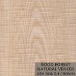 Natural ASH Wood Veneer Sheets Special Grain Customized For Doors