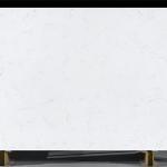 Customized Quartz Stone Slab For Bathroom Vanity Snow White Quartz Stone