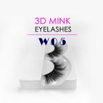 Customized Soft Mink Lashes , High Durability 25mm Siberian Mink Lashes