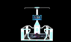 Quality Sports Virtual Reality Walking Platform 360 VR Standing Platform VR Shooting Simulator wholesale