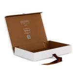 OEM Cardboard Gift Packaging Boxes Customized Pattern For Clothing Shirt