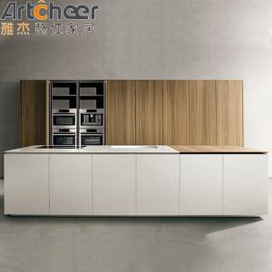 Quality Kitchen Cabinet Modular Design Lacquer Surface Treatment for Modern Home Furniture wholesale