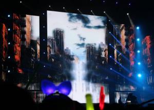 Quality IP65 Outdoor Led Screen Rental / Stage Background LED Video Wall Screen 4.81mm wholesale