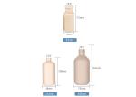 30ml 100ml 250ml 300ml 500ml Biodegradable Cosmetic Wheat Straw Plastic Shampoo