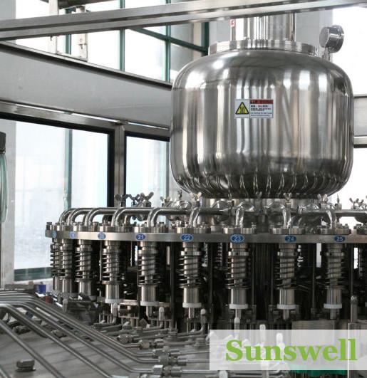 Fully Automatic Bottled Tea Filling Machine , 3in1 Capping Machine
