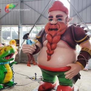 Quality Customizable Landscape Decoration Theme Park Animatronics Characters wholesale