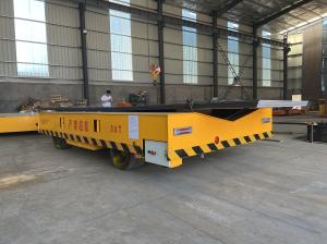 Quality 1-50T Load Capacity Electric Transfer Trolley With Air / Electric Brake wholesale