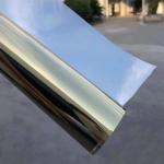 UVR 80% IRR 90% Tea Silver Building Window Film 2mil 1.52m X 30m