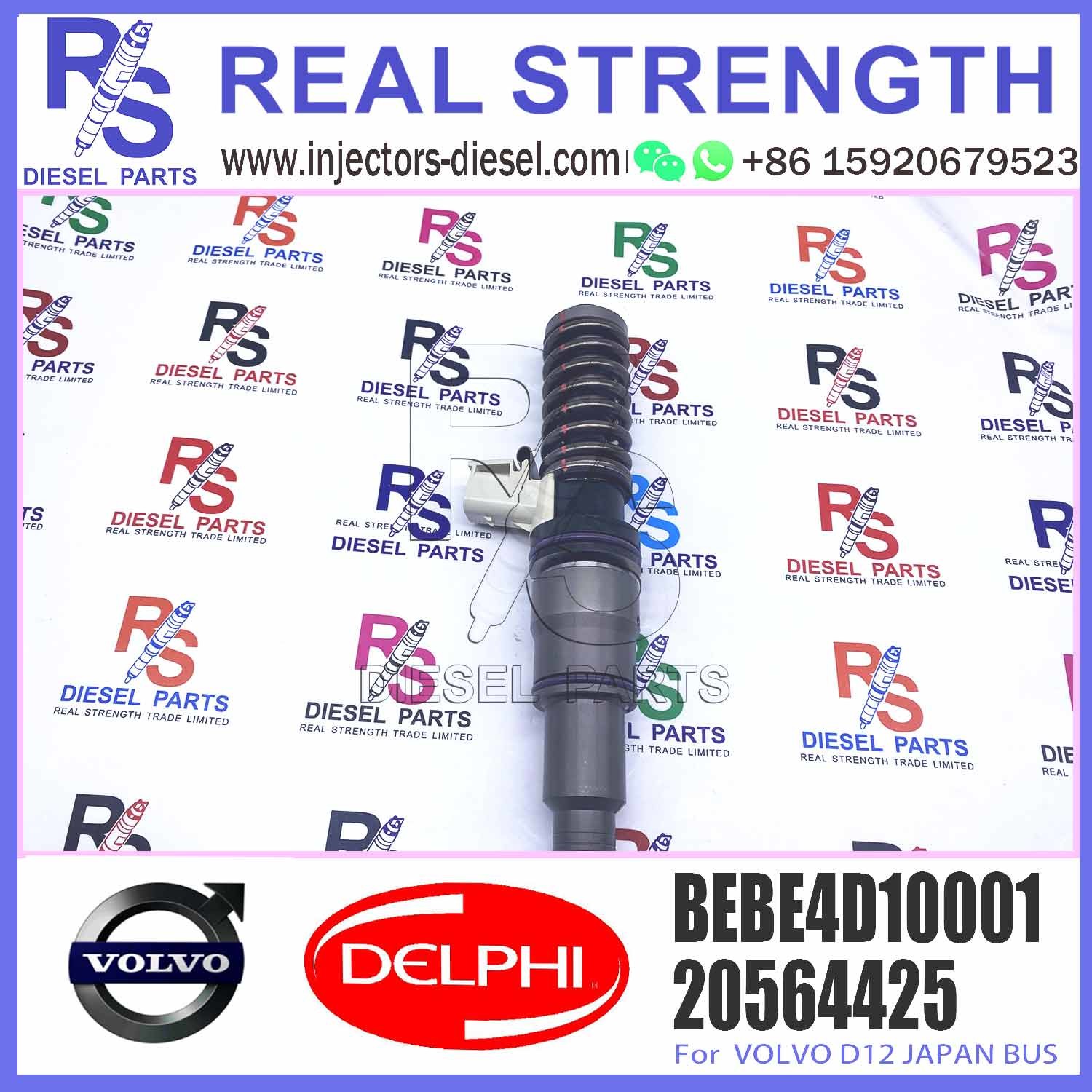 High Quality Diesel Fuel Injector 20564425 BEBE4D10001 For V-O-L-V D12 JAPAN BUS