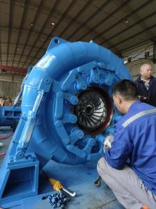 Quality 300-3000rpm Water Turbine Generator With ≥50 Years Service Life 50Hz/60Hz Rated Frequency wholesale