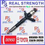 Diesel auto engine systems Fuel Diesel Injector 23670-39265 095000-7820 For Toyo