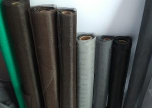 Quality PVC Coated Fiberglass Anti Insect Netting Excellent Weather Resistance wholesale