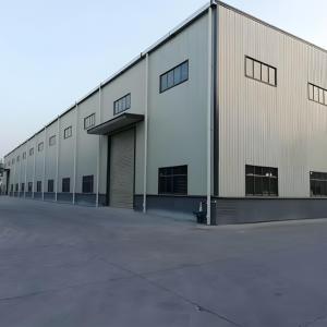 Quality Industrial Steel Structure Warehouse Construction , Prefab Metal Warehouse Building wholesale